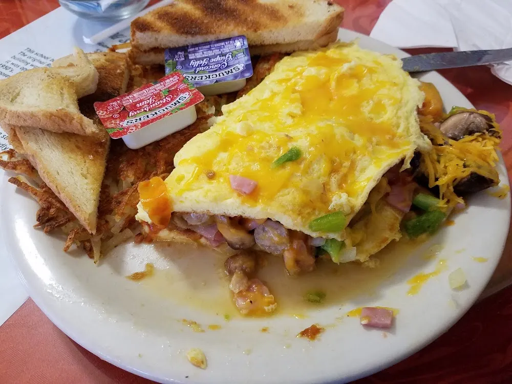 I Call It the Trash Can Omelet